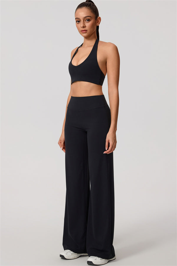 The Nestle Sports Bra Straight Leg Pants 2-Piece Set