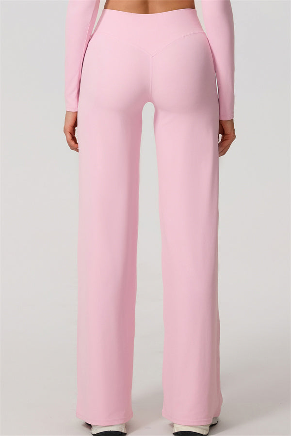 The Nestle Sports Bra Straight Leg Pants 2-Piece Set