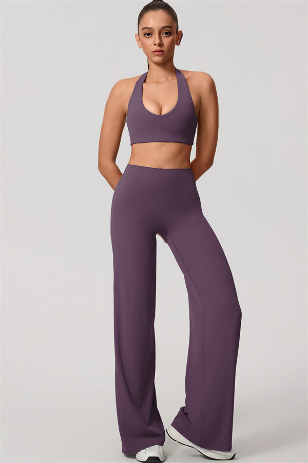 The Nestle Sports Bra Straight Leg Pants 2-Piece Set