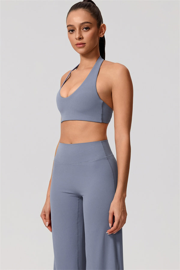 The Nestle Sports Bra Straight Leg Pants 2-Piece Set