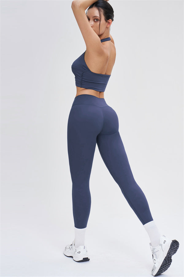 The Stride Crop Top Isabella Leggings 2-Piece Set