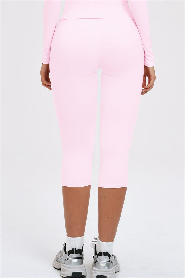 The Twirl Long Sleeve Capri Leggings 2-Piece Set