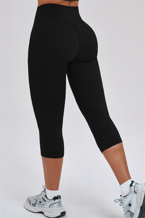 The Twirl Long Sleeve Capri Leggings 2-Piece Set