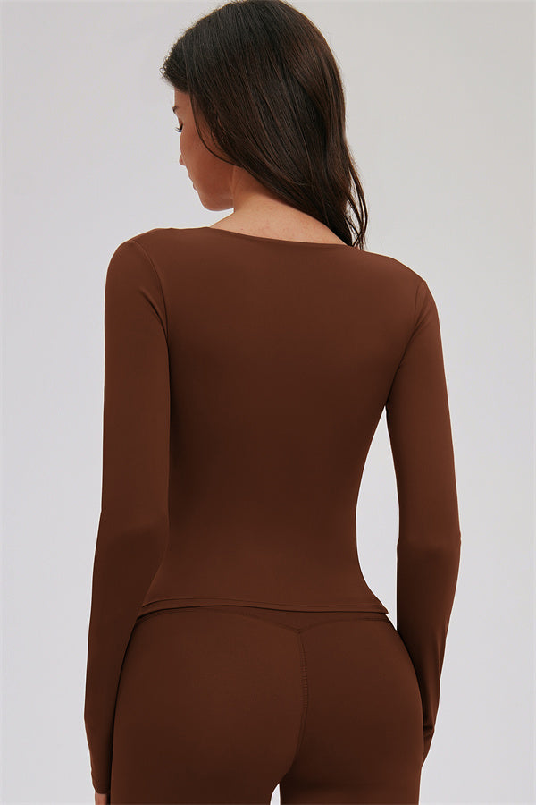 The Twirl Long Sleeve Capri Leggings 2-Piece Set