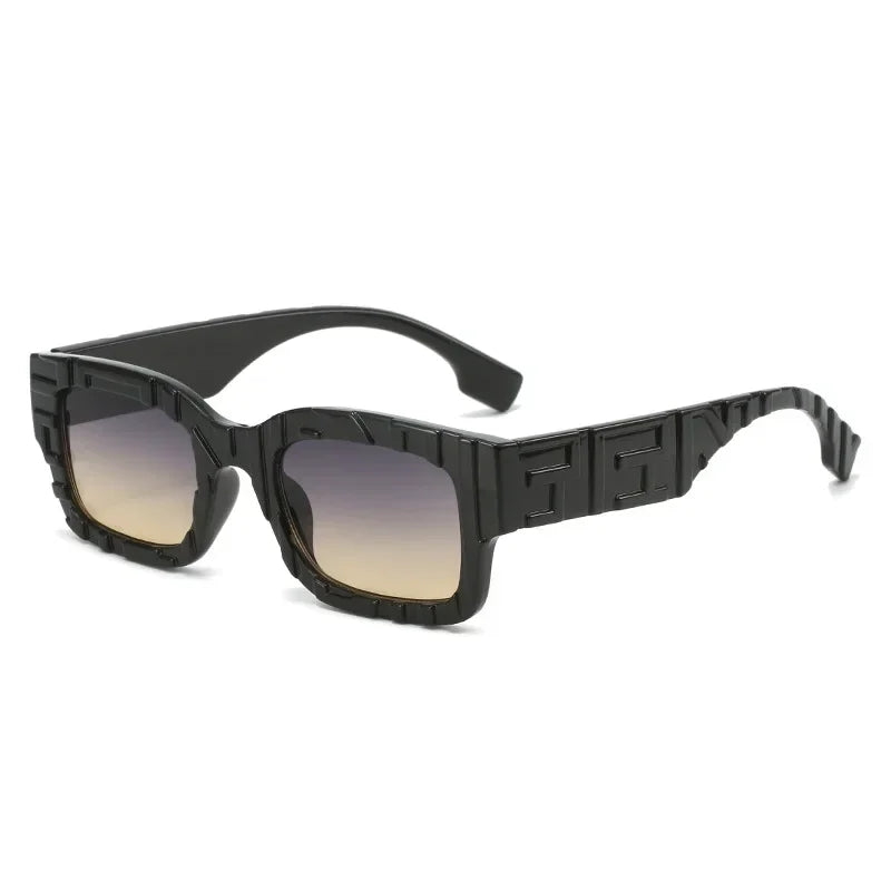 Luxury Brand Designer Square Sunglasses