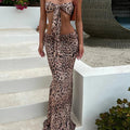 Cheetahh three piece swimsuit