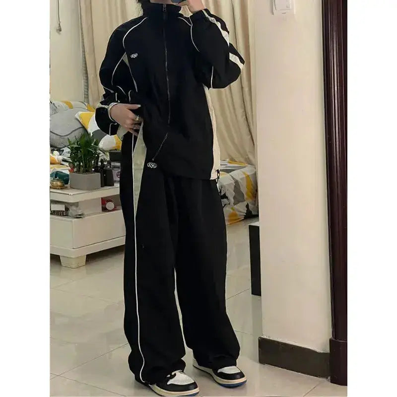 Women's Casual Joggers – Retro Style & Comfort