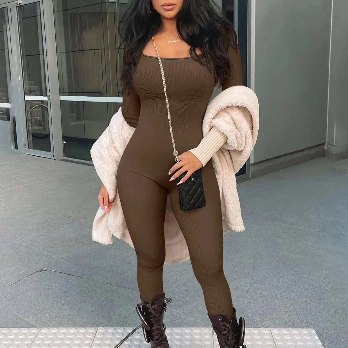 Women's Skinny Jumpsuit – Chic & Comfortable Fit