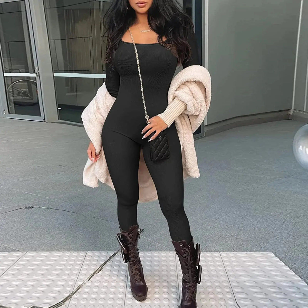 Women's Skinny Jumpsuit – Chic & Comfortable Fit