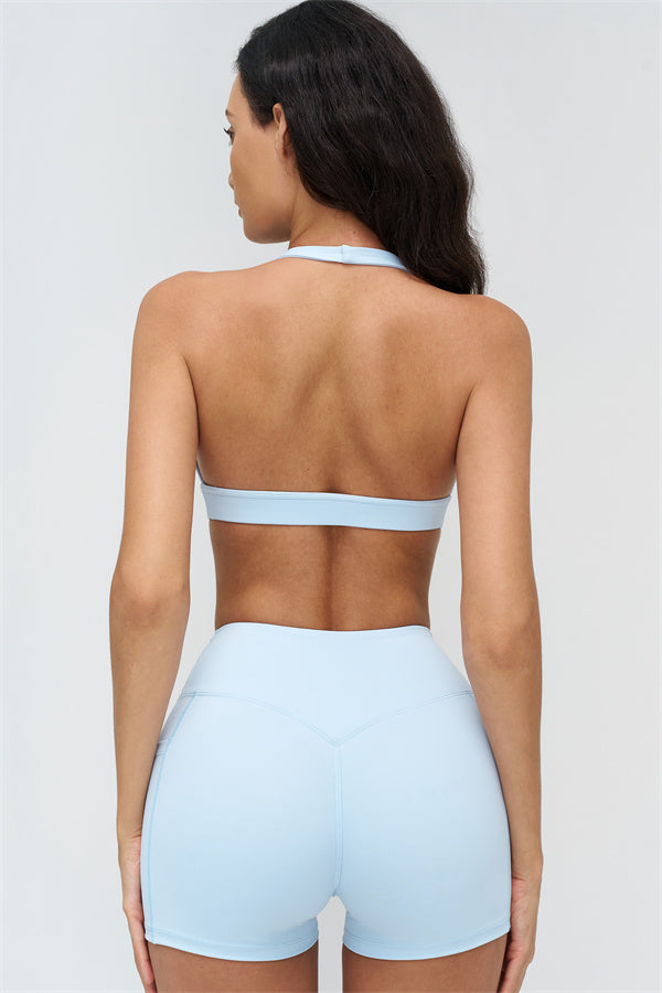 The BoldFit Sports Bra Shorts 2-Piece Set