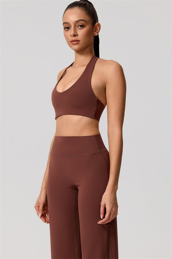 The Nestle Sports Bra Straight Leg Pants 2-Piece Set