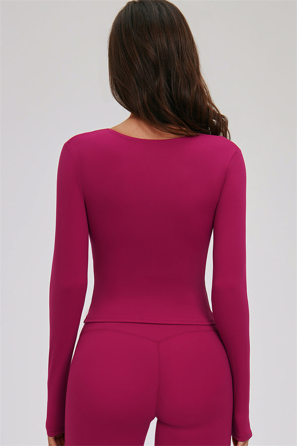 The Twirl Long Sleeve Capri Leggings 2-Piece Set