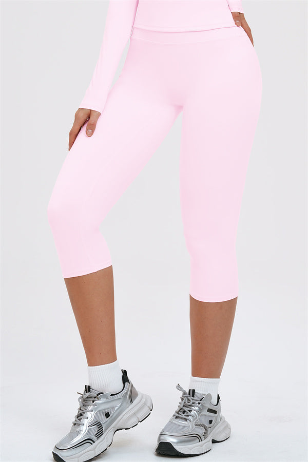 The Twirl Long Sleeve Capri Leggings 2-Piece Set